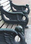 and here a bench, also on Lambeth Embankment