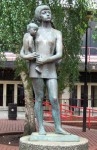 this mini-skirted mum in Blackburn Town Centre epitomises an era for me, roughly 1965-1975
This sculpture was installed in 1974