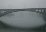 bridges at Berwick on Tweed in the early morning drizzle. I'd walked the streets an hour waiting for a cafe to open for breakfast, I was totally soaked, I was just starting my 82 mile cycle ride to Newcastle yet I felt compelled to stop in order to take this shot which I love. It echoes the eye taking the photo.