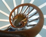 The Rounda in Scarborough was a wonderful museum - the exhibits were good but the building was splendid - I call this photo 'snail stair'