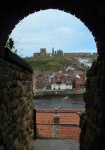This view of Whitby feels to me like looking through a keyhole