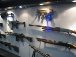 guns on display