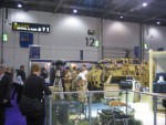 more soldiers showing off the wares