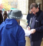 Indefatigable Joy getting another signature