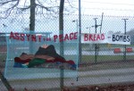 People came from all over the UK to protest - Assynt is way up in the far north-west of Scotland