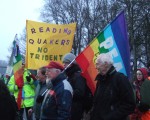 other supporters filled the pavements