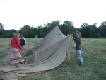 erecting a marquee 1