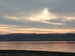 I got the train to Inverness and before turning in for the night at Inverness Youth Hostel, I had a little cycle out to the Beauly Firth.
Unfortunately on arriving back I found a rip in my tyre so before my journey could start the next day a quick visit to a cycle shop for a new tyre was necessary knowing that for much of my journey there wouldn't be any more cycle shops.