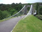 the Bridge of Oich viewed from the side