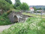 a bridge at Fort Augustus that used to carry the railway line