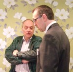 Steve Broadbent of Rail magazine & Drew Haley from Northern Rail