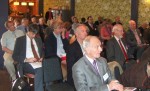 some of the audience at the Herriots Hotel in Skipton