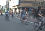 coming round Aldgate roundabout