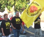 we also had a French contingent on the march