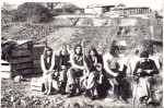 more probably from the '70's chris s on his allotment in hastings with pat, graham webb & chris b