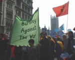 Just entering Whitehall