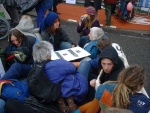 the long wait continues for the police cutters to get round to them.