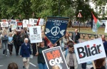 ex-service personnel among the protesters