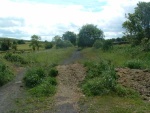 29. looking south from private road former level crossing