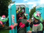 July 4th - Independence from America Day.
The Ugly Bug Ball was conceived as a thank you to Katherine Gunn for exposing all those ugly U.S. & British bugging devices at the U.N. & foreign embassies

Here, How many bugs can you fit in a portaloo?