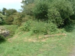 58. looking west from the trackbed at Sough