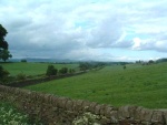 Part 7: From Church lane, Elslack to Skipton

1. looking north from Church lane at the railway heading north-east to Skipton