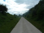 9. looking south-west on the farm road again