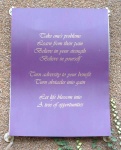 take one's problems