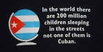 this one I got from Blackpool & Fylde Cuba Solidarity Campaign - it certainly makes you stop & think - for more on this group click here