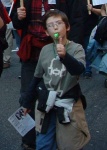 thumbs up from a young man