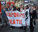 highlighting the role the corporate pirates are playing in this occupation