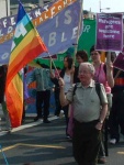 I love bright colours and so even without its message the Peace Flag would be right up my street; with its message it's doubly so. You can get them from Pax Christi at a reasonable price of �6