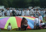 fun with a parachute