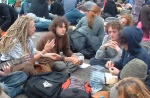 all day there were many lively discussions