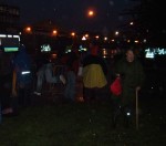 6am: Four people managed to lock-on in front of the gates to the factory