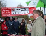 David Curry giving words of support