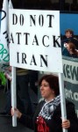 on everybody's minds - the threat of war with Iran