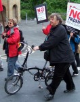 another crafty idea, bring a folding bike, then you don't have to walk back at the end