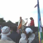 A gandhi look-alike