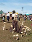 another collection of wooden mushrooms (or are they toadstools? - I'm afraid I show my ignorance, not knowing the difference)