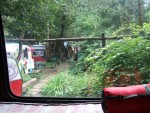 this was the view from the bed I slept in in the coach