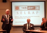 Cllr Manuel Camacho, Vice Chair of Craven District Council, Derek Jennings and David Curry MP