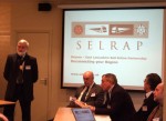 Cllr Eric Jaquin, Deputy Mayor of Skipton putting his points across