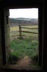 the view out of the Sugar Loaf doorway