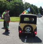 Here undergoing clown inspection