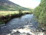 looking away from the ford towards the north
Mosedale ford grid ref: NY 363334