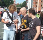 a zoom (or whatever the collective name is) of photographers