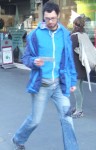 reading the card on the move