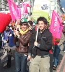 Oxfam flags