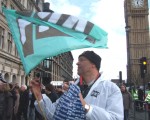 the March proceeded round by Big Ben